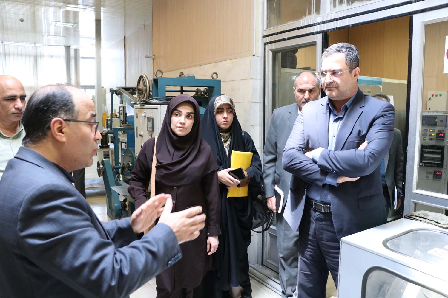 بازدید اعضاء مجمع عمومی شرکت آزمایشگاه فنی و مکانیک خاک از توانمندی‌های شرکت آزمایشگاه فنی و مکانیک خاک